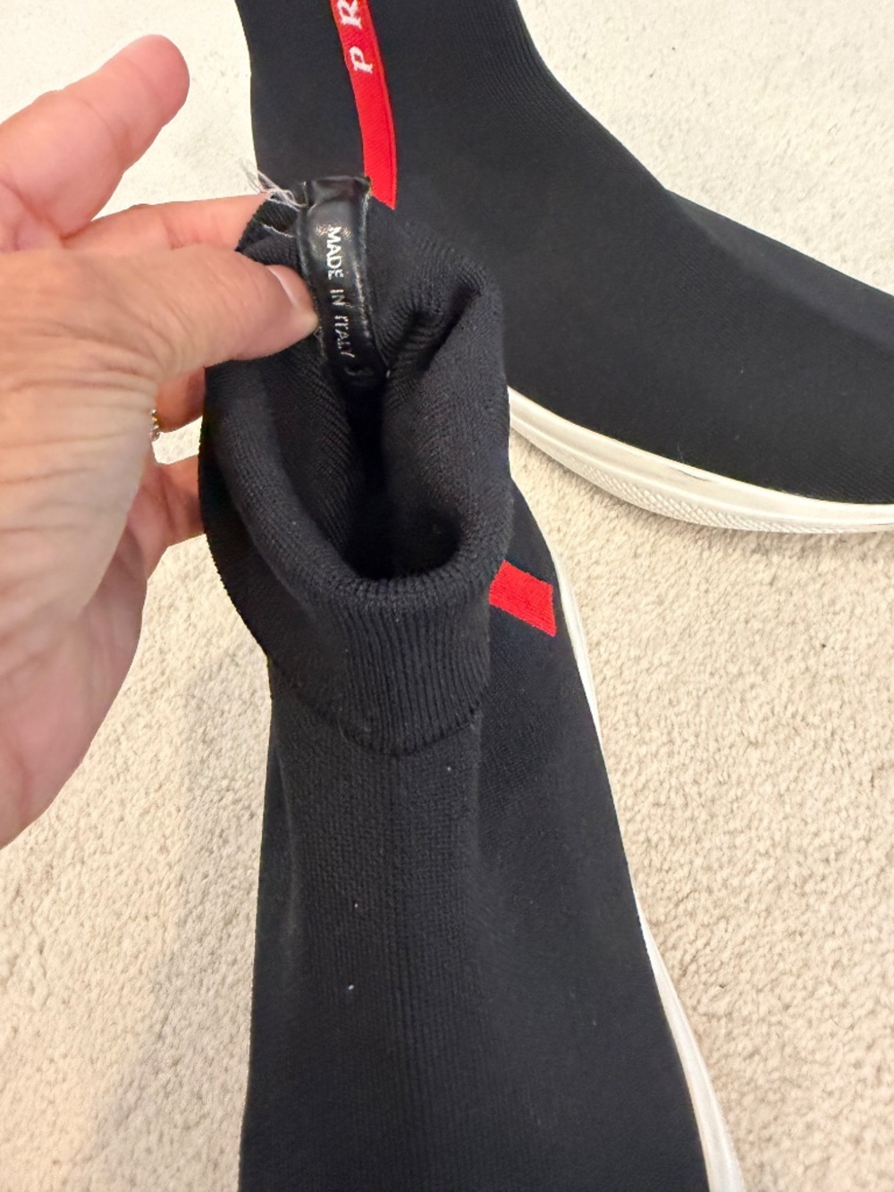 Prada Sock Sneakers - Picture 5 of 5